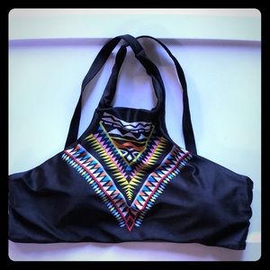 Colorful geometric bikini